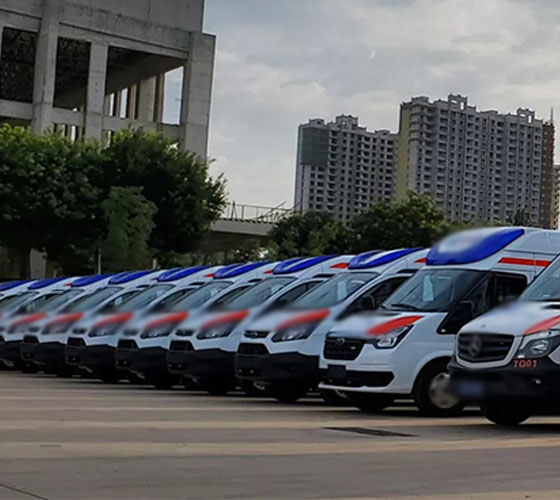 江华服务车队展示