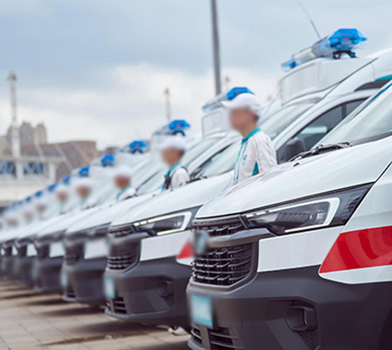 江华服务车队展示